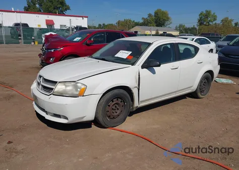 2008 Dodge Avenger Se z USA, uszkodzony, nr VIN 1B3LC46K38N631362